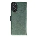 Oppo A38 Kılıf Trend S Plus Kapaklı Kılıf - Yeşil-2