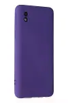 Samsung Galaxy A01 Core Kılıf Nano içi Kadife Silikon - Mor-2