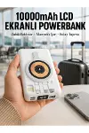 LCD Göstergeli Manyetik Powerbank Type C USB Girişli Yeni Nesil-1