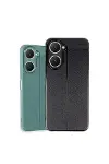 Vivo Y18 Kılıf Auto Focus Kapak - Koyu Yeşil-4