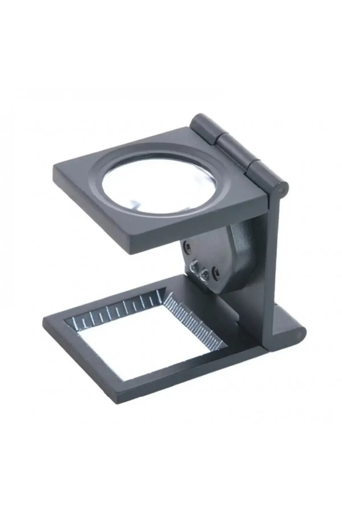 25x25 Mm Full Çelik Kaplı Katlamalı Büyüteç Th9005b