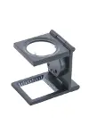 25x25 Mm Full Çelik Kaplı Katlamalı Büyüteç Th9005b-1