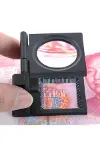 25x25 Mm Full Çelik Kaplı Katlamalı Büyüteç Th9005b-6