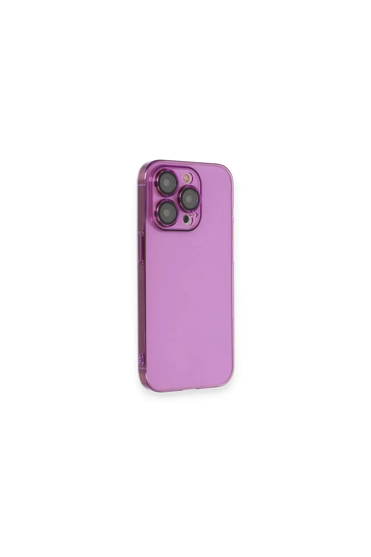Apple iPhone 14 Pro Kılıf Armada Lensli Kapak - Mor