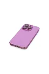 Apple iPhone 14 Pro Kılıf Armada Lensli Kapak - Mor-4