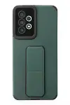 Samsung Galaxy A33 5G Kılıf Mega Standlı Silikon - Yeşil-1