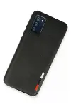 Samsung Galaxy A02S Kılıf Loop Deri Silikon - Siyah-2