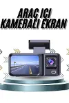 DVR Araç İçi Kamera Ön ve İç Kamera 2 İnç Ekranlı Çift Kamera-4