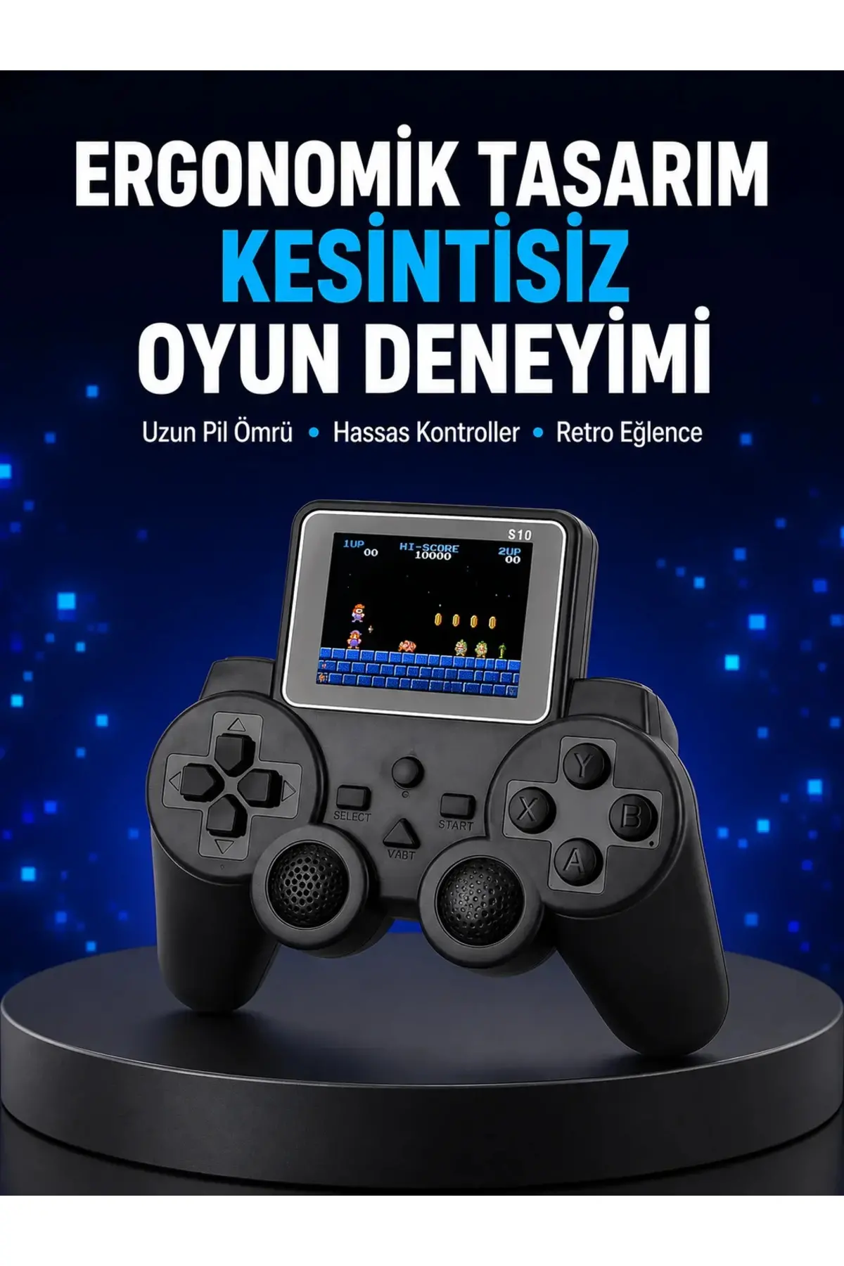 2025 S10 Gamepad 520 Klasik Retro Oyunlu TV Bağlantılı A Kalite Yeni Nesil