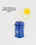 Güneş Enerjili Katlanabilir Kamp Feneri – USB Şarjlı, Hafif ve Çok Fonksiyonlu-3