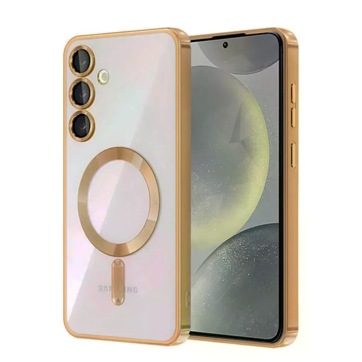 Samsung Galaxy A16 5g Kross Magneticsafe Kapak - Çöl Titanyum