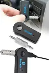 Tüm Cihazlara Uyumlu Bluetooth Aux Araç Kiti Siyah-5