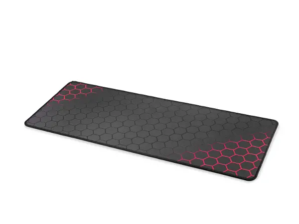 Mouse Pad 400 X 900 Mm Kırmızı Petek ZR999
