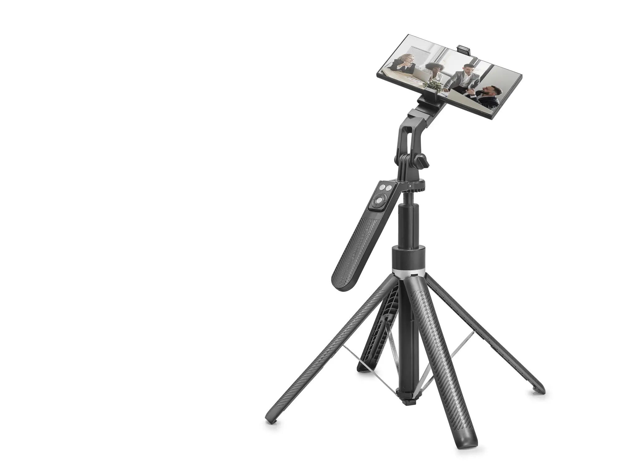Quadrupod Telefon Standı Ve Selfie Çubuğu Bluetooth Kumandalı 180 Cm Siyah ND1034