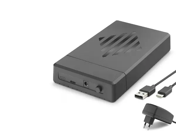 3.5 İnç Sata Hdd Harici Disk Kutusu Type-c Usb 2.0 Siyah HDX1794