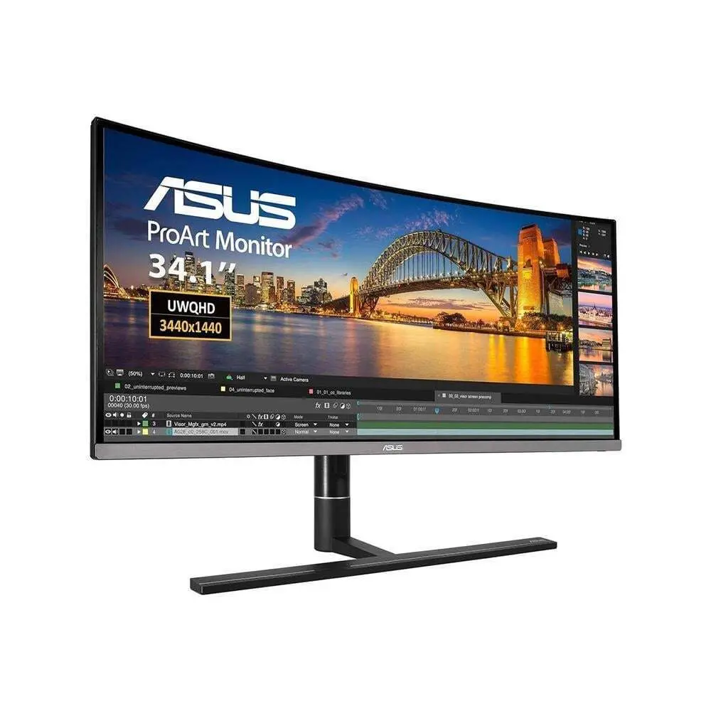 34.1 PA34VCNV CURVED 3800R VA 3440X1440 (WUHD) 21:9 60HZ 5MS CALMAN VERİFİED USB-C DOCKİNG PD 96W RJ45 ERGONOMİC STAND GREEN SUSTAİNABİLİTY