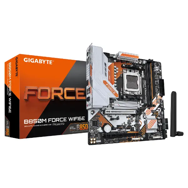 B850M FORCE WIFI6E DDR5 M.2 HDMI DP MATX AM5