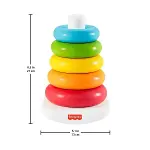 GRF09 Fisher-Price Doğa Dostu Renkli Halkalar-4