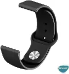 Xiaomi Watch 5 için Silicone Sport Band Siyah [Watch 5 ile Uyumlu Kordon - Siyah]-3