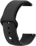 Xiaomi Watch 5 için Silicone Sport Band Siyah [Watch 5 ile Uyumlu Kordon - Siyah]-1
