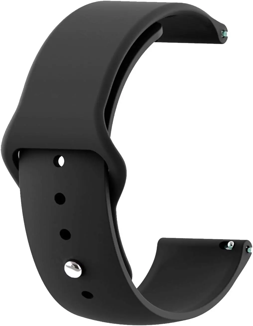 Xiaomi Watch 5 için Silicone Sport Band Siyah [Watch 5 ile Uyumlu Kordon - Siyah]