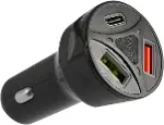 Apera BN72 55W Araç İçi Çakmaklık Hızlı Şarj Aleti PD Quick Charger 2 USB 1 Type-C Çıkış-4