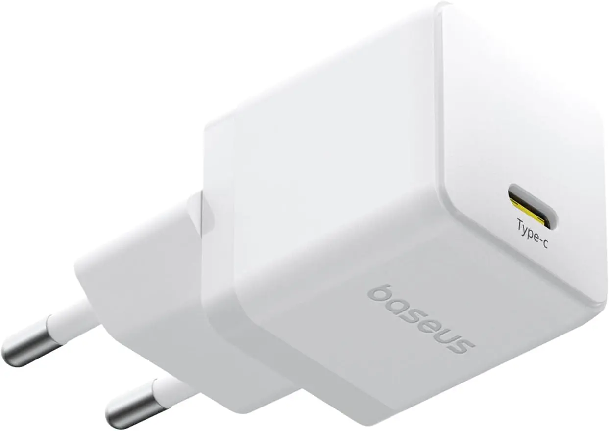20W Hızlı Şarj Cihazı, Palm 1C USB-C Duvar Adaptörü, BCT Soğutma Teknolojisi ve Akıllı Çip Koruması,