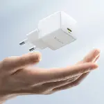 20W Hızlı Şarj Cihazı, Palm 1C USB-C Duvar Adaptörü, BCT Soğutma Teknolojisi ve Akıllı Çip Koruması,-4
