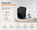 Akım Korumalı Priz, Tekli Priz, USB’li Priz ve Type-C Priz, Priz Çoklayıcı, Voltaj Korumalı Priz, 16-5