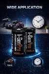Batteries G32C 2’li AA/AAA/C/D Pil Şarj Aleti + 2 Adet Pro HR14 C Orta Boy 5000 mAh 1.2V Ni-MH Şarj-5