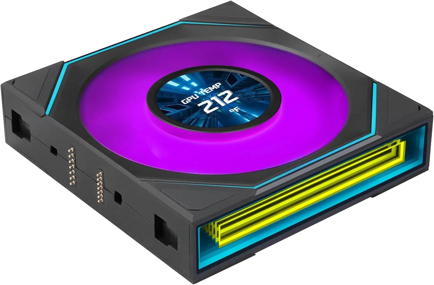 UNI FAN Reverse SL INF LCD FLEX 1x120mm Siyah Kasa Fanı (G9F.12RSLIND1F1B.00)