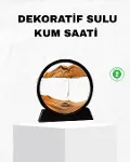 Dekoratif Kum Saati – Şık Masa Üstü Aksesuar, Dayanıklı Malzeme, Modern ve Klasik Tasarım-1