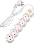 Tunçmatik Powerstrip 5 Beşli Anahtarlı Grup Priz 1.5M-1
