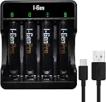 G411 4'lü Pil Şarj Aleti + 4 Adet AAA Pro 1100 mAh Şarjlı İnce Kalem Pilli Set-2