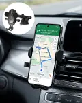 Araç Havalandırma Telefon Tutucu 360 Derece Döner Otomatik Kilitli Stand-1