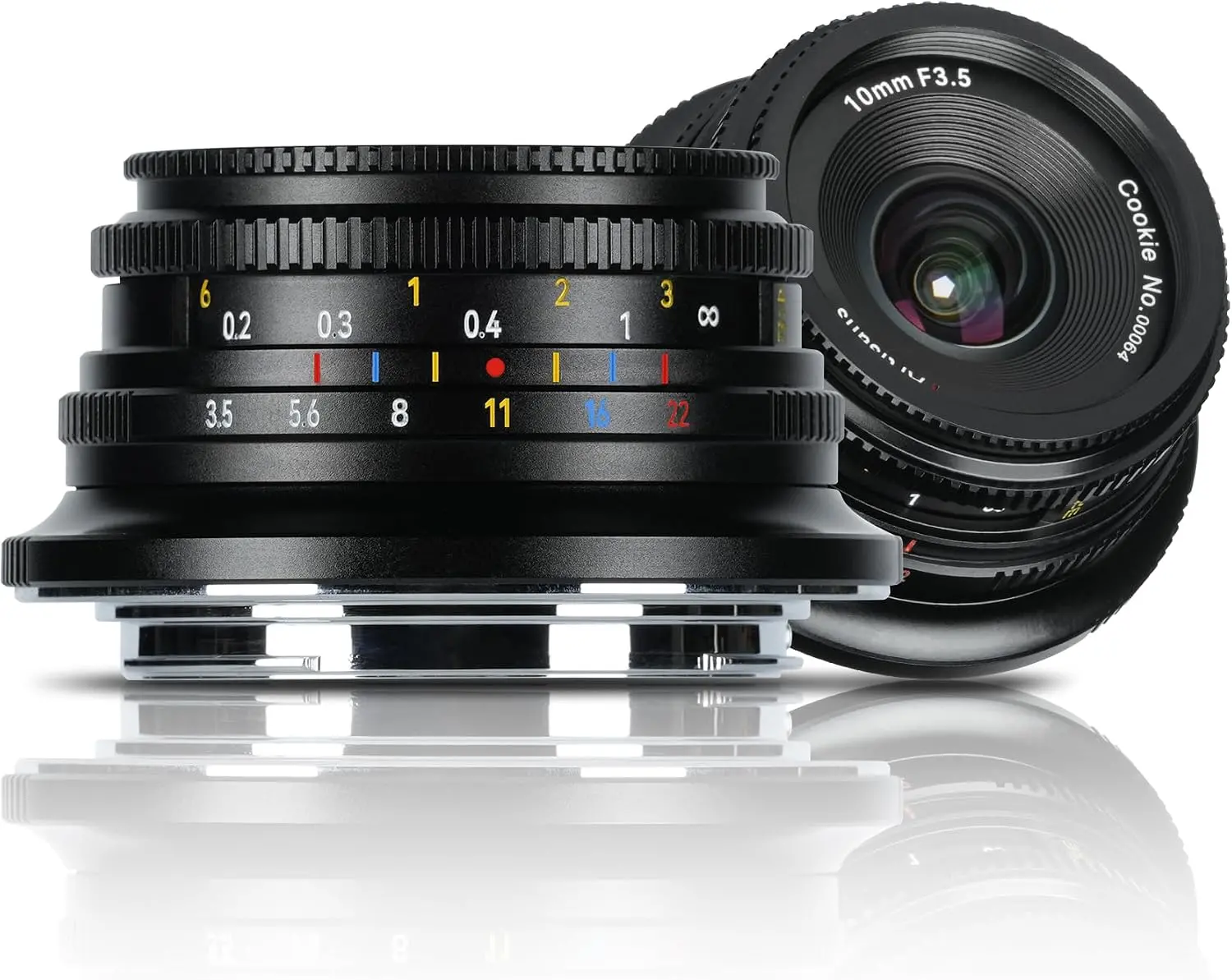 Aynasız Kameralar için APS-C Sabit Odaklı Gözleme Lensi MF10 mm F3.5 Geniş Açılı Objektif, Nikon Z Z