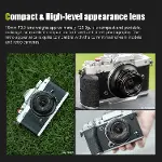 Aynasız Kameralar için APS-C Sabit Odaklı Gözleme Lensi MF10 mm F3.5 Geniş Açılı Objektif, Nikon Z Z-4