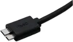 Usb Type C To Micro Usb 3.0 Taşınabilir Hdd Hard Disk Kablosu 0.5M (50cm)-2