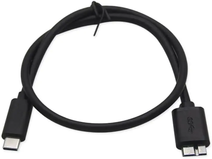 Usb Type C To Micro Usb 3.0 Taşınabilir Hdd Hard Disk Kablosu 0.5M (50cm)