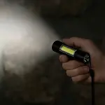 Kutulu Mini El Feneri – Taşınabilir LED Kamp ve Acil Durum El Lambası Plastik Gövde-3