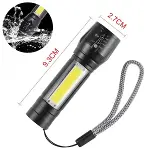 Kutulu Mini El Feneri – Taşınabilir LED Kamp ve Acil Durum El Lambası Plastik Gövde-5