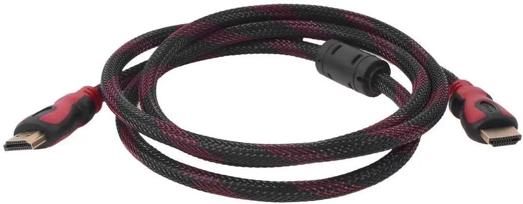 Hdmi Kablo Ip Örgülü Gold Uçlu 1,5 Metre