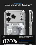 iPhone 18 Pro / 17 Pro ile Uyumlu MagSafe Kılıf Ultra Hybrid Mag Fit Zero One White - ACS10071-2