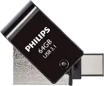 64GB OTG Dual Drive Type-C ve USB Flash Bellek-1