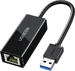 USB 3.0 to RJ45 Gigabit Ethernet Dönüştürücü Adaptör Siyah-1