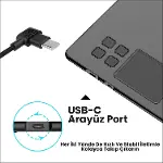 A30 Grafik Çizim Tableti için USB Kablosu-3