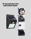 IP65 Dayanıklı Solar Enerjili Dış Cephe Aydınlatma-3