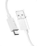 USB-A to USB-C 2 Metre Kablo 60W Güç/Hızlı Şarj / 480 Mbps Data Aktarım Hızı Type-C Ekstra Dayanıklı-1