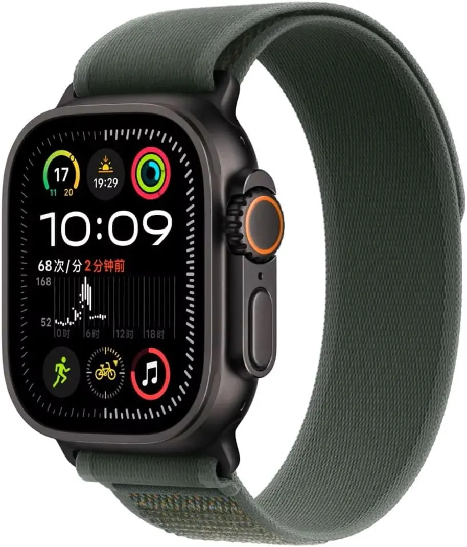 Apple ile uyumlu Watch 44/45/46/49mm Kordon Trail Kordon 2/3/4/5/6/se/7/8/9/10/11/ultra - Yeşil