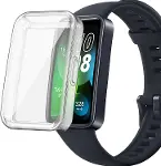 Samsung Galaxy Fit3 ile uyumlu Silikon Kasa Ekran Koruyucu 360 Tam Kapatan Çerceve PC Kasa Koruma Si-5